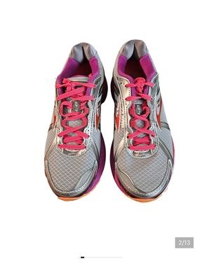 Brooks Women's Defyance 9 Running Shoes, Gray Pink‎ Size 7.5